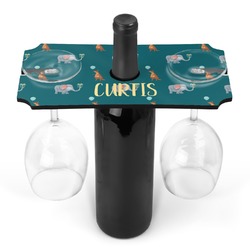 Animal Friend Birthday Wine Bottle & Glass Holder (Personalized)