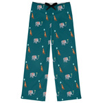 Animal Friend Birthday Womens Pajama Pants - S