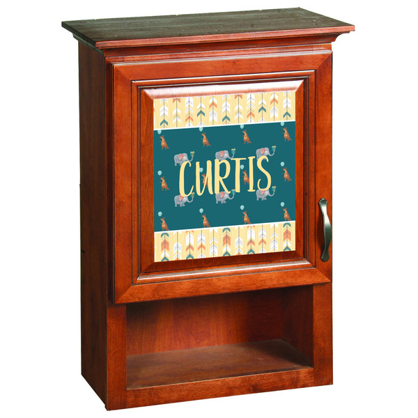 Animal Friend Birthday Wooden Cabinet Decal (Medium)