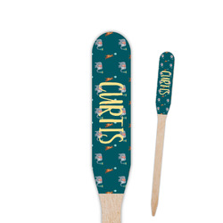 Animal Friend Birthday Paddle Wooden Food Picks (Personalized)