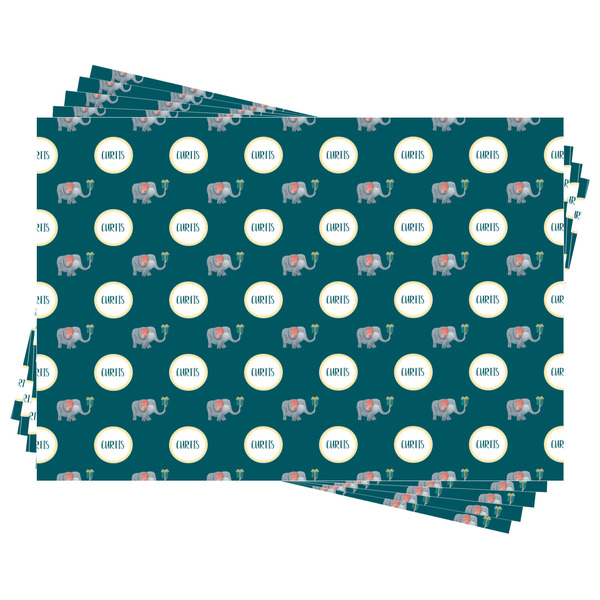 Animal Friend Birthday Wrapping Paper - Front & Back - Sheets Approval