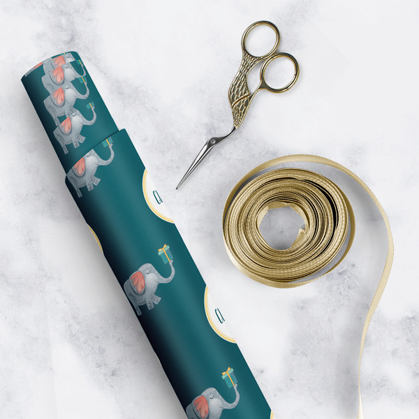 Animal Friend Birthday Wrapping Paper Rolls - Lifestyle 1