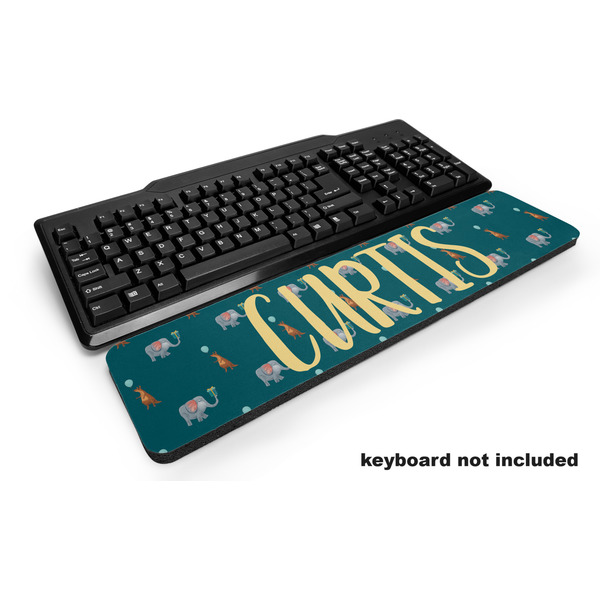 Custom Animal Friend Birthday Keyboard Wrist Rest (Personalized)