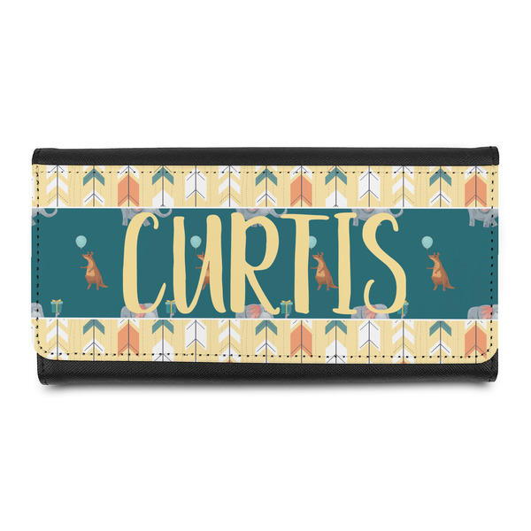 Custom Animal Friend Birthday Leatherette Ladies Wallet (Personalized)