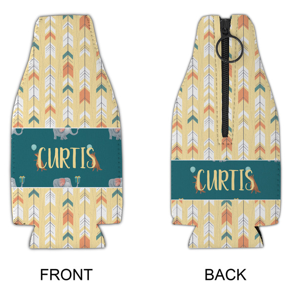 Animal Friend Birthday Zipper Bottle Cooler - APPROVAL