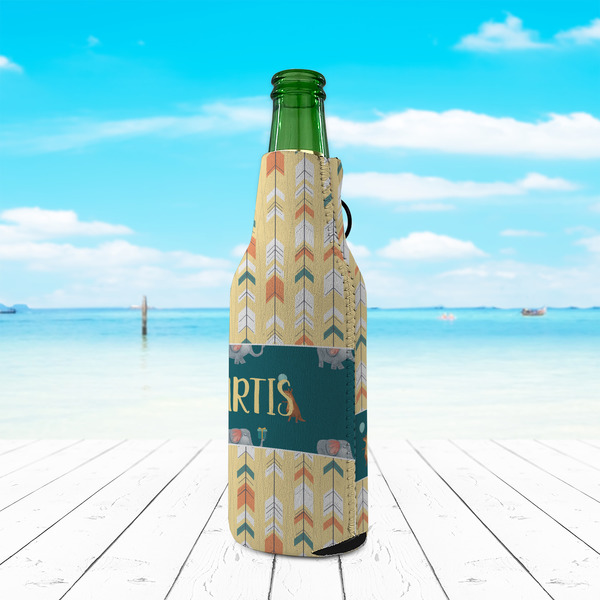 Animal Friend Birthday Zipper Bottle Cooler - LIFESTYLE