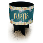 Animal Friend Birthday Black Beach Spiker Drink Holder (Personalized)