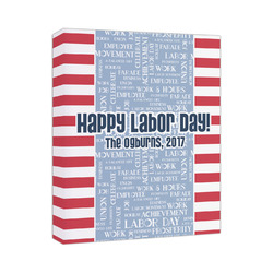 Labor Day Canvas Print - 11x14 (Personalized)