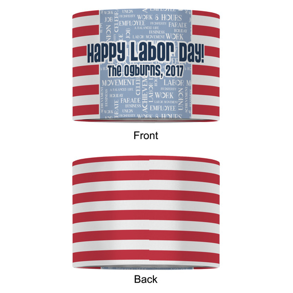 Labor Day 12" Drum Lampshade - APPROVAL (Fabric)
