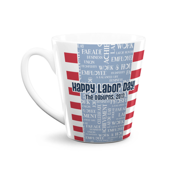 Labor Day 12 Oz Latte Mug - Front