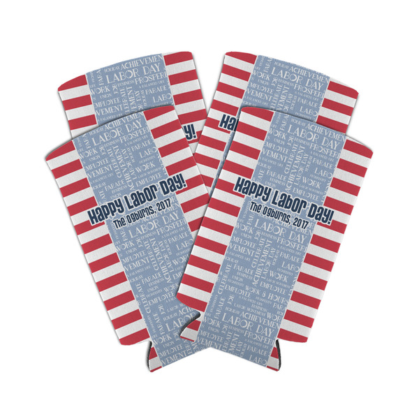Labor Day 12oz Tall Can Sleeve - Set of 4 - MAIN