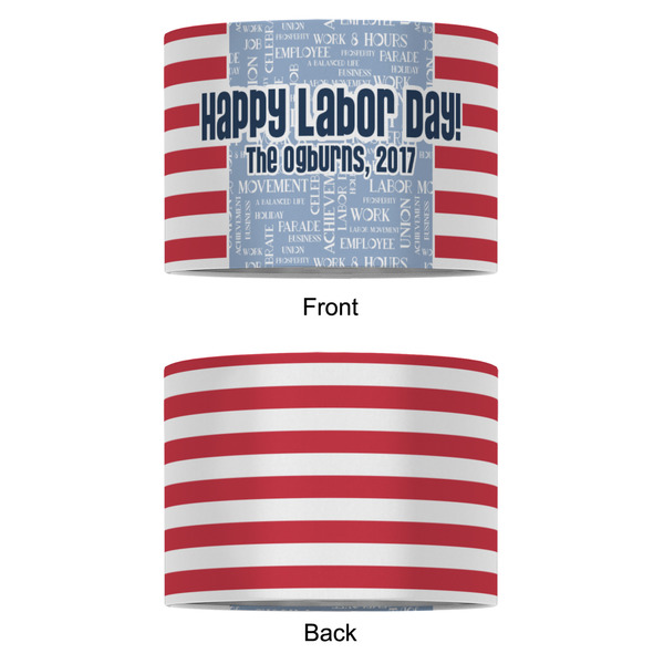 Labor Day 16" Drum Lampshade - APPROVAL (Fabric)