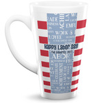 Labor Day 16 Oz Latte Mug (Personalized)