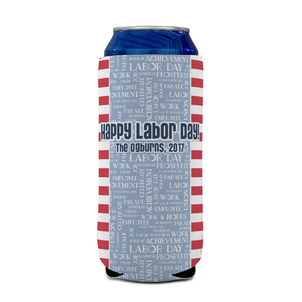 Labor Day 16oz Can Sleeve - FRONT (on can)
