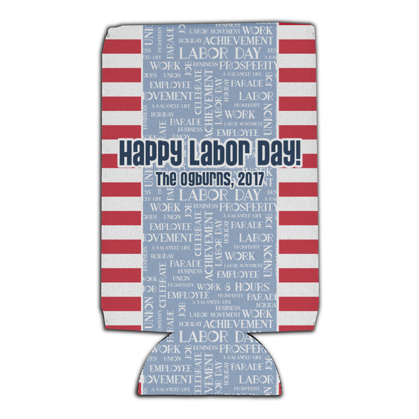 Labor Day 16oz Can Sleeve - Set of 4 - FRONT