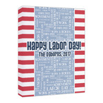 Labor Day Canvas Print - 16x20 (Personalized)