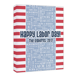 Labor Day Canvas Print - 16x20 (Personalized)