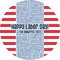 Labor Day Multipurpose Round Labels - 2" (Personalized)