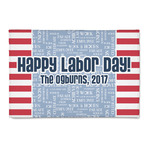 Labor Day 2' x 3' Indoor Area Rug (Personalized)