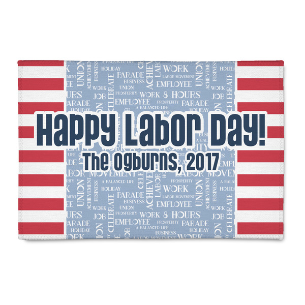 Custom Labor Day Patio Rug (Personalized)