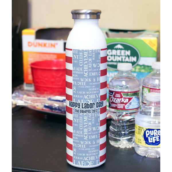 Labor Day 20oz Water Bottles - Full Print - In Context