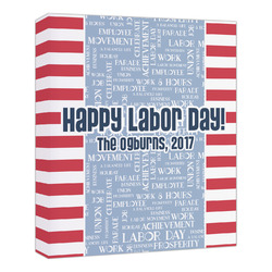 Labor Day Canvas Print - 20x24 (Personalized)