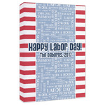 Labor Day Canvas Print - 20x30 (Personalized)