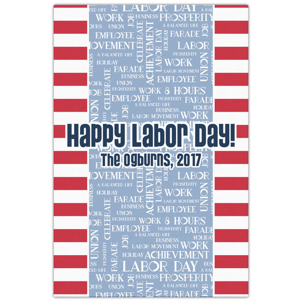Labor Day 20x30 - Canvas Print - Front View