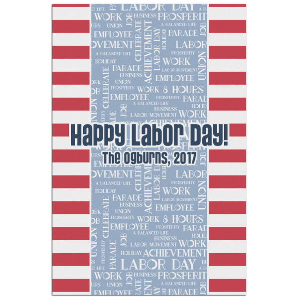 Custom Labor Day Poster - Matte - 24x36 (Personalized)
