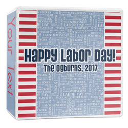 Labor Day 3-Ring Binder - 2 inch (Personalized)