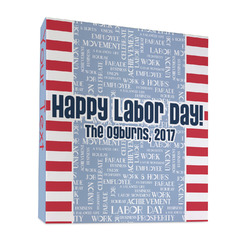 Labor Day 3 Ring Binder - Full Wrap - 1" (Personalized)