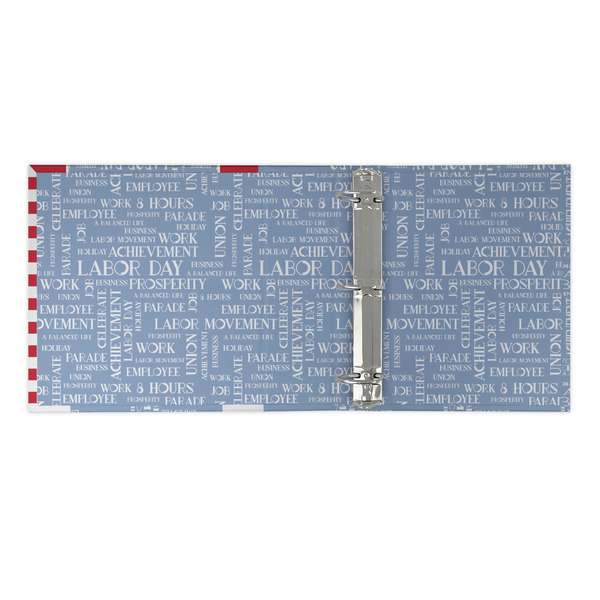 Labor Day 3 Ring Binders - Full Wrap - 2" - OPEN INSIDE