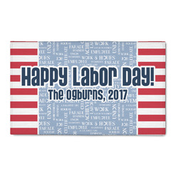 Labor Day 3' x 5' Patio Rug (Personalized)