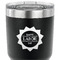 Labor Day 30 oz Stainless Steel Ringneck Tumbler - Black - CLOSE UP
