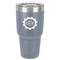 Labor Day 30 oz Stainless Steel Tumbler - Grey - Single-Sided