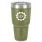 Labor Day 30 oz Stainless Steel Tumbler - Olive - Single-Sided