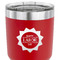 Labor Day 30 oz Stainless Steel Ringneck Tumbler - Red - CLOSE UP