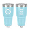 Labor Day 30 oz Stainless Steel Tumbler - Teal - Double-Sided (Personalized)