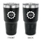 Labor Day 30 oz Stainless Steel Ringneck Tumblers - Black - Double Sided - APPROVAL