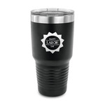 Labor Day 30 oz Stainless Steel Tumbler - Black - Single Sided