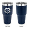 Labor Day 30 oz Stainless Steel Ringneck Tumblers - Navy - Single Sided - APPROVAL