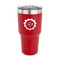 Labor Day 30 oz Stainless Steel Ringneck Tumblers - Red - FRONT