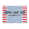 Labor Day 4' x 6' Indoor Area Rug (Personalized)