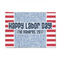 Labor Day 4' x 6' Patio Rug (Personalized)