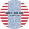 Labor Day Multipurpose Round Labels - 5" (Personalized)