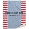 Labor Day Sherpa Throw Blanket (Personalized)