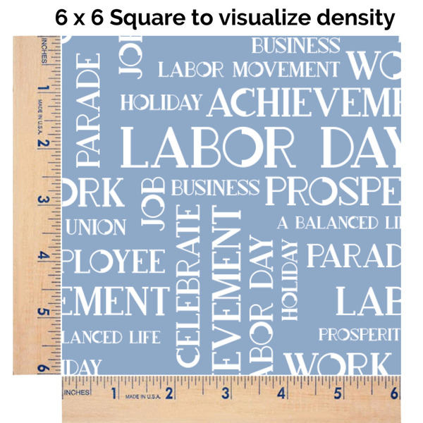 Labor Day 6x6 Swatch of Fabric