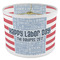 Labor Day 8" Drum Lampshade - ANGLE Poly-Film