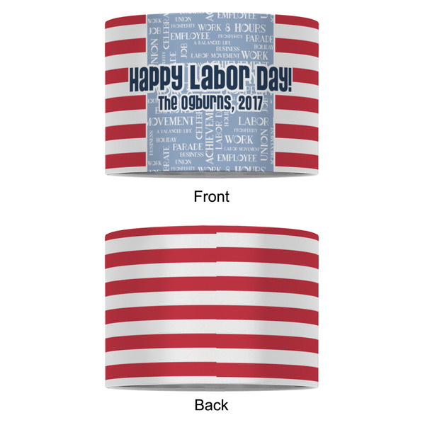 Labor Day 8" Drum Lampshade - APPROVAL (Fabric)