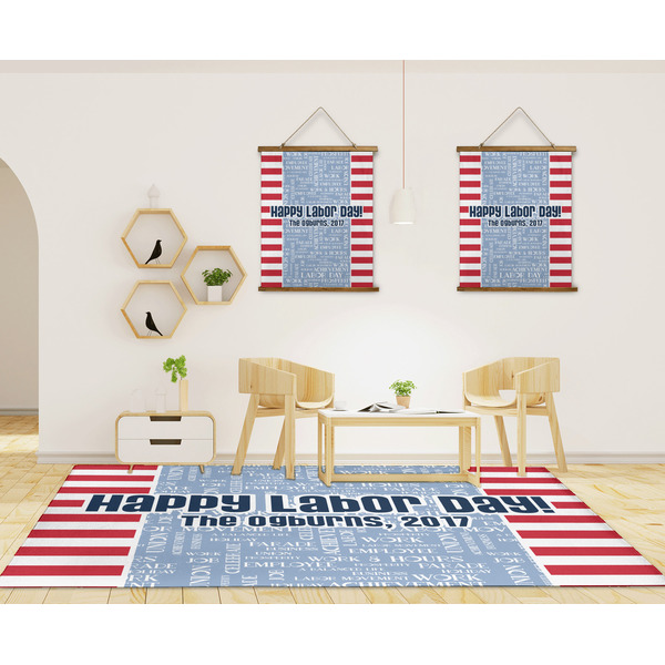 Labor Day 8'x10' Indoor Area Rugs - IN CONTEXT